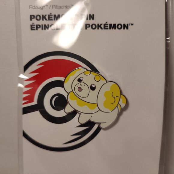 Nintendo Jewelry - Pokemon TCG Fidough Enamel Pin Official Nintendo Collectible Metal Badge